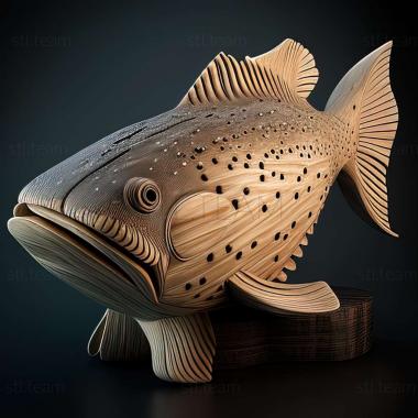 3D model Bradypterus graueri (STL)